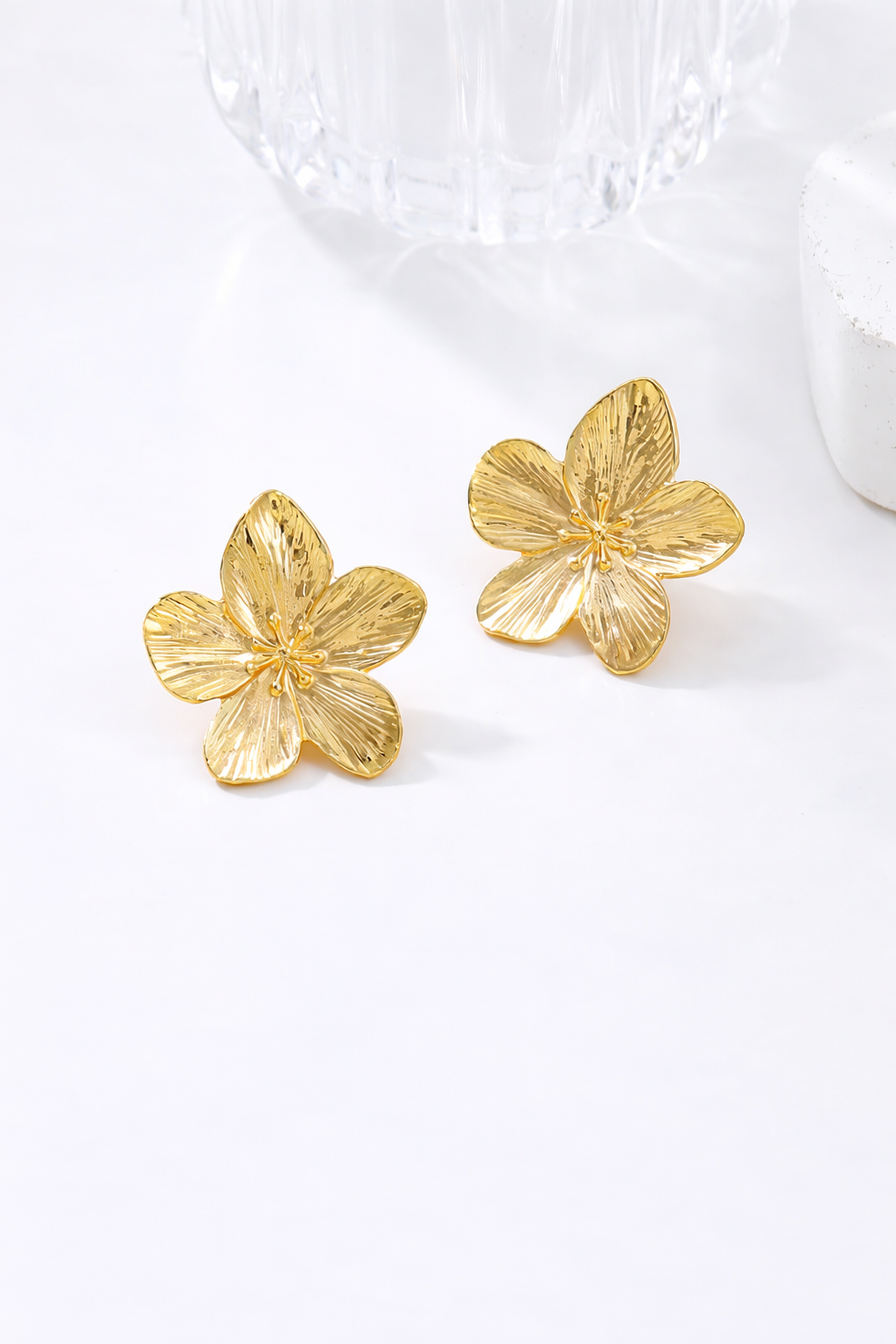 Aurea | Flower Stud Earrings