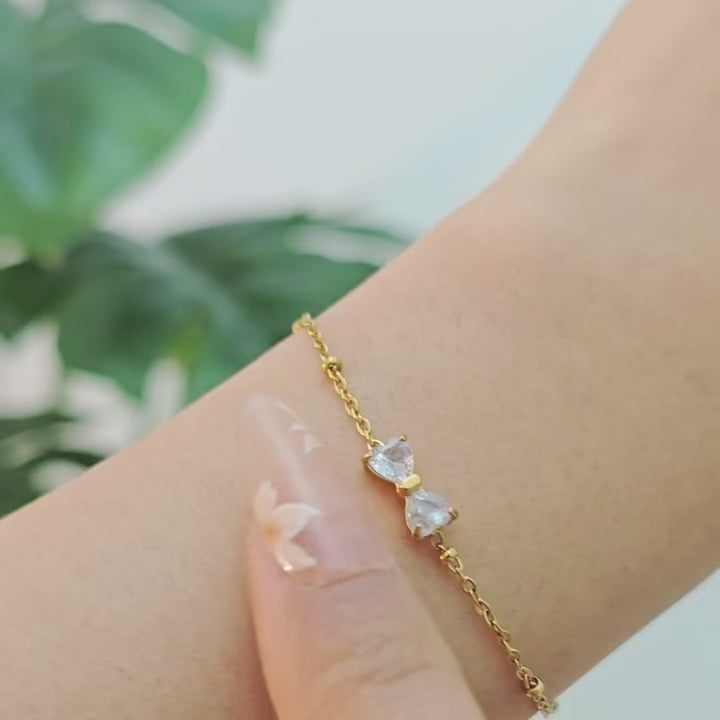 Aurea | Bow Chain Bracelet